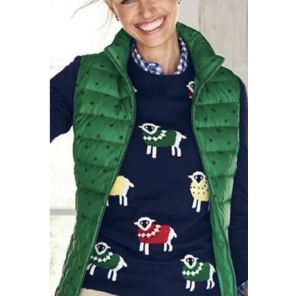 Talbots Sheep in Sweaters Novelty Print Sweater M - Picture 3 of 11